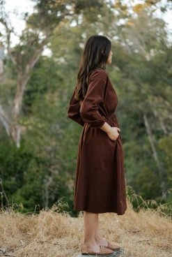 Mien Clothing Maison Midi Dress - Hickory