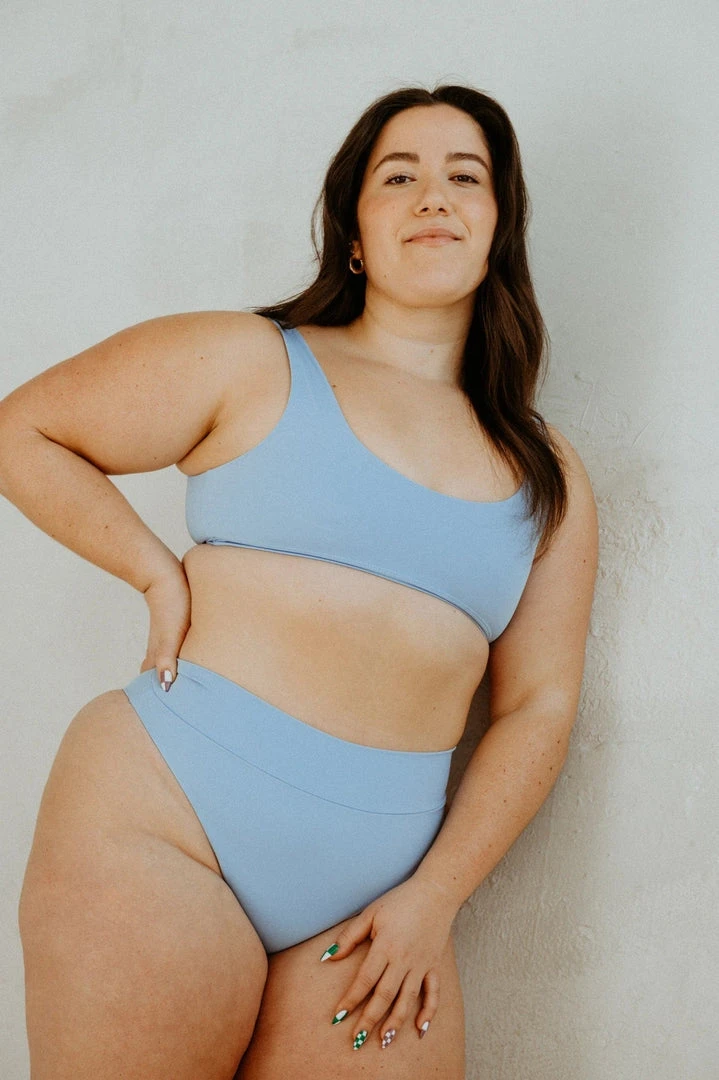 Mary Young Mala Recycled High Cut Bikini Bottom 5 Mary Young Mala Recycled High Cut Bikini Bottom