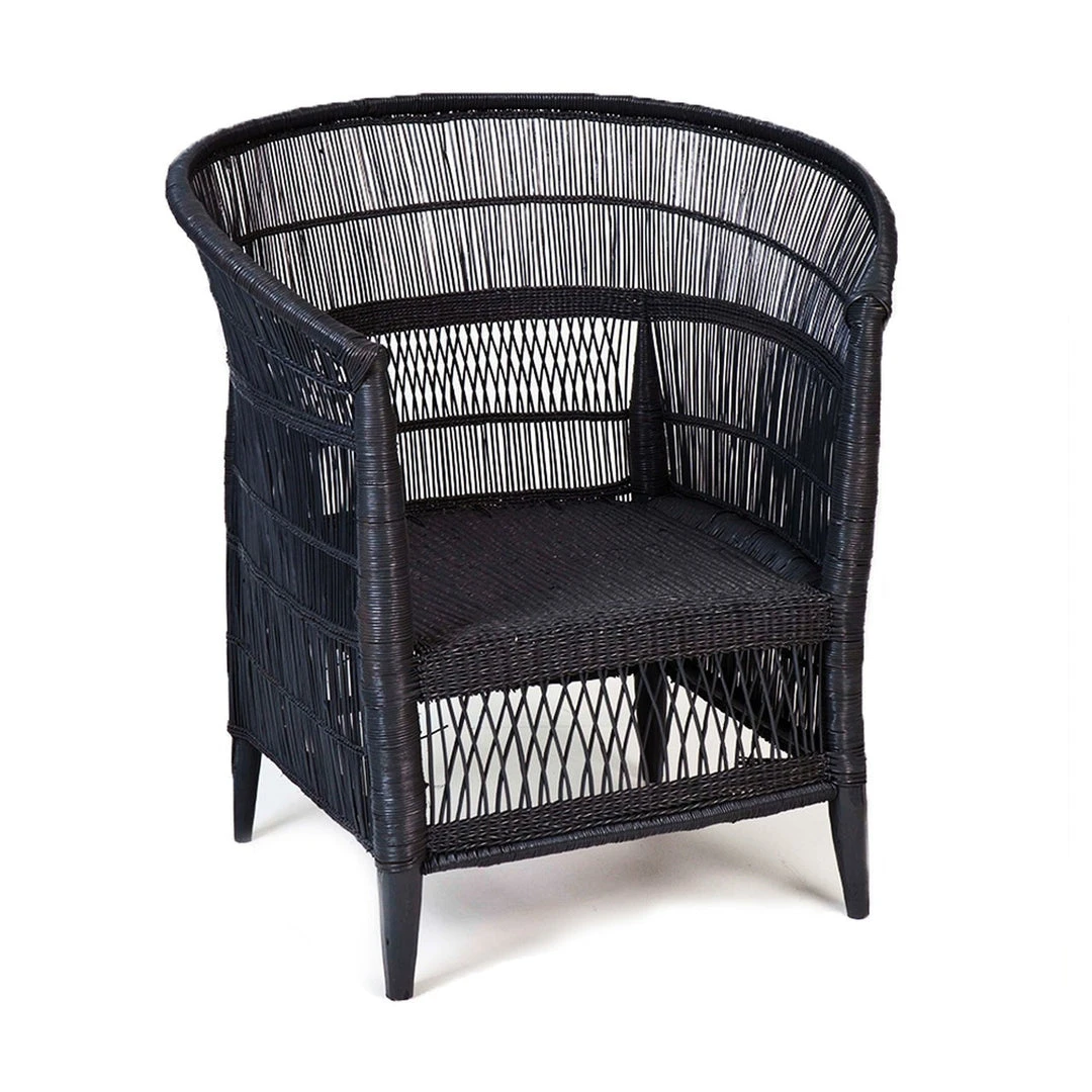 Mbare Furniture Malawi Cane Chair - Black 3 Mbare Furniture Malawi Cane Chair - Black