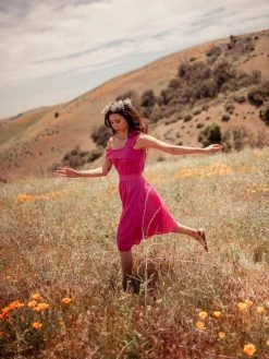 Valani Malina Tencel Top - Lilac Rose Clothing