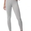 Synergy Organic Clothing Manipura Legging - Heather Gray 1 Synergy Organic Clothing Manipura Legging - Heather Gray