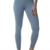Synergy Organic Clothing Manipura Legging - Teal 1 Synergy Organic Clothing Manipura Legging - Teal