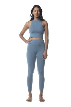 Synergy Organic Clothing Manipura Legging - Teal