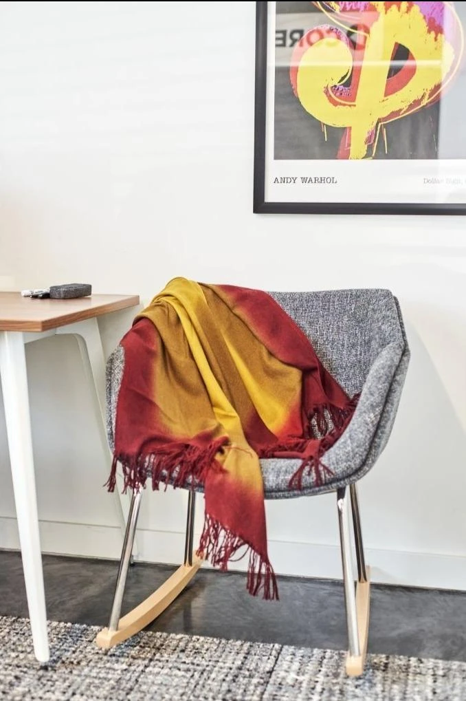 Studio Variously Marigold Merino Blanket Home Goods 5 Studio Variously Marigold Merino Blanket Home Goods