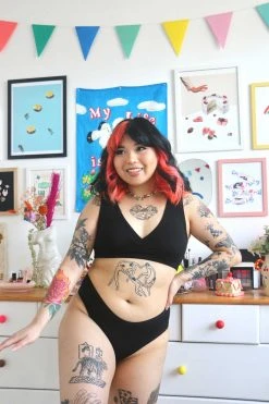 Mary Young Underwear + Bras Sora Bamboo Bra - Black