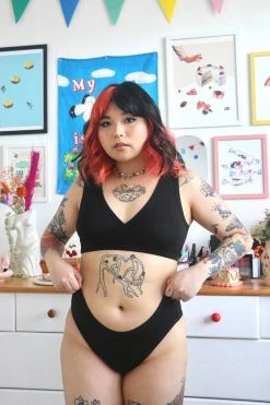 Mary Young Underwear + Bras Sora Bamboo Bra - Black