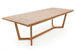 Masaya & Co. Furniture Casares Teak Dining Table With Slatted Top