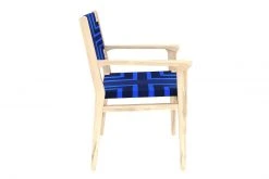 Masaya & Co. Chontales Arm Chair - Midnight Blue Pattern 29 Masaya & Co. Chontales Arm Chair - Midnight Blue Pattern