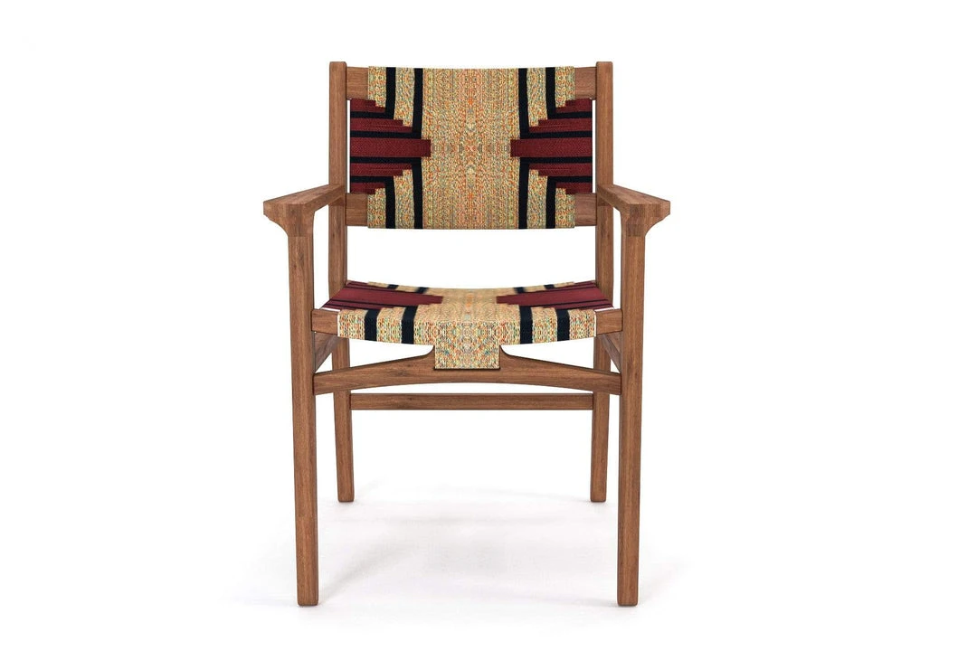 Masaya & Co. Chontales Arm Chair - Momotombo Pattern Furniture 9 Masaya & Co. Chontales Arm Chair - Momotombo Pattern Furniture