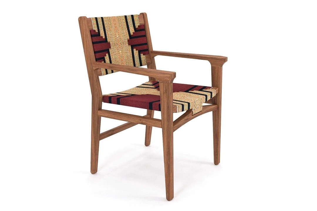 Masaya & Co. Chontales Arm Chair - Momotombo Pattern Furniture 13 Masaya & Co. Chontales Arm Chair - Momotombo Pattern Furniture
