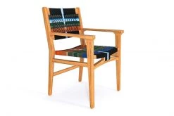 Masaya & Co. Chontales Arm Chair - Mot Mot Pattern 12 Masaya & Co. Chontales Arm Chair - Mot Mot Pattern