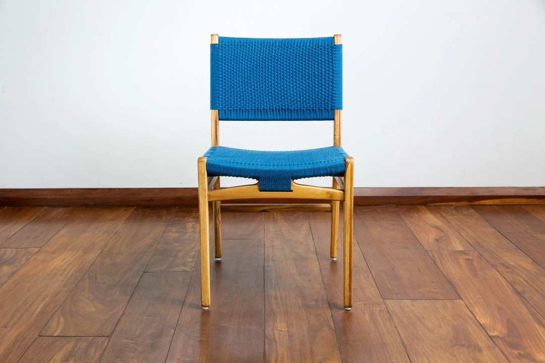 Masaya & Co. Chontales Dining Chair - Solid Azulina 5 Masaya & Co. Chontales Dining Chair - Solid Azulina