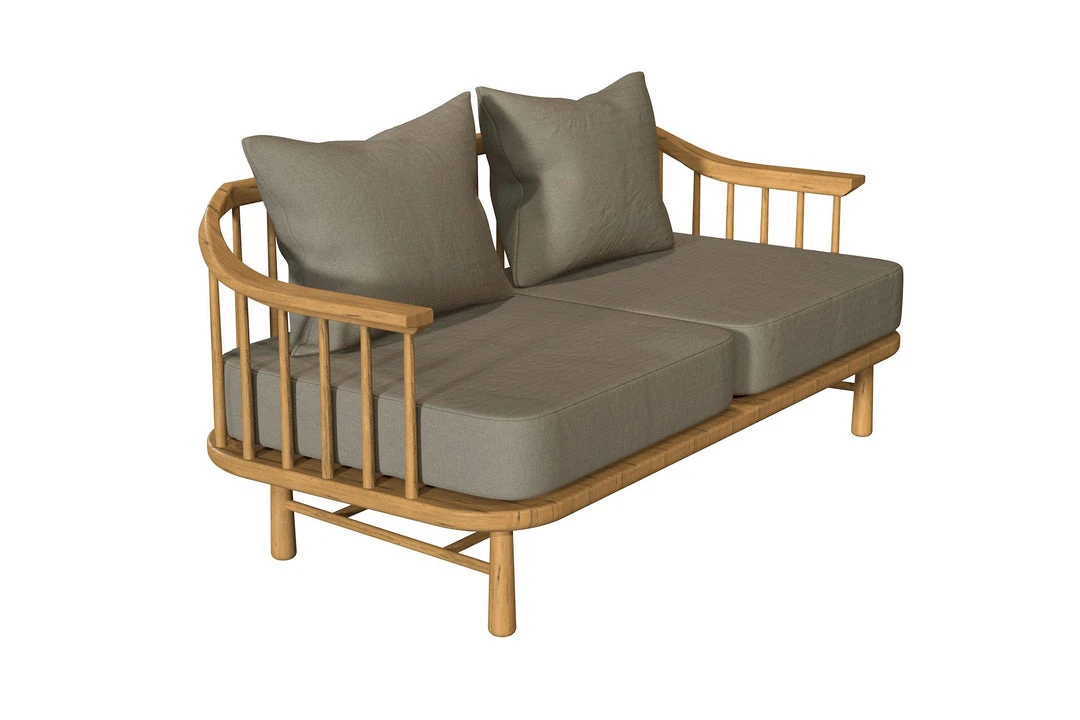 Masaya & Co. Coyolito Sunbrella Loveseat Sofa Furniture 4 Masaya & Co. Coyolito Sunbrella Loveseat Sofa Furniture