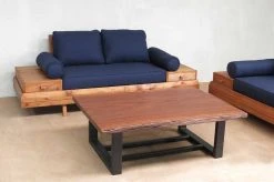 Masaya & Co. Floating Love Seat - Navy Blue Living Room 19 Masaya & Co. Floating Love Seat - Navy Blue Living Room