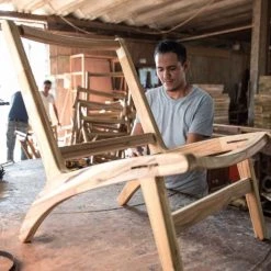 Masaya & Co. Floating Love Seat - Navy Blue Living Room 21 Masaya & Co. Floating Love Seat - Navy Blue Living Room