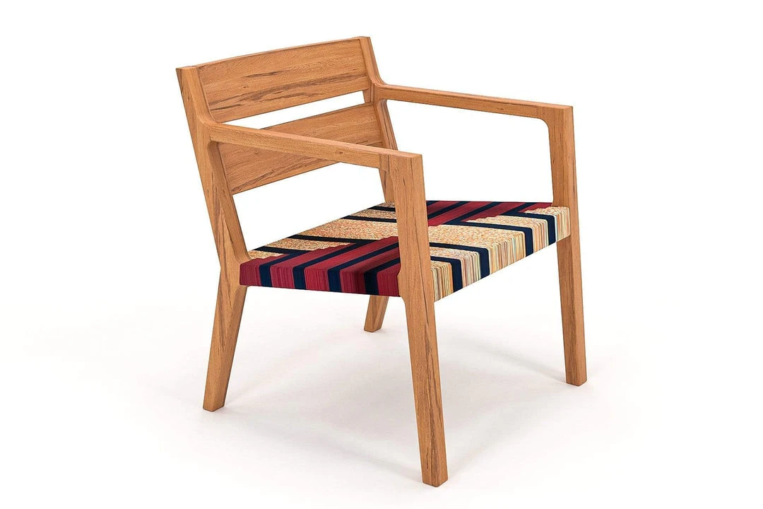 Masaya & Co. Furniture Managua Arm Chair - Momotombo Pattern 6 Masaya & Co. Furniture Managua Arm Chair - Momotombo Pattern