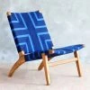Masaya & Co. Furniture Masaya Manila Lounge Chair - Midnight Blue 2 Masaya & Co. Furniture Masaya Manila Lounge Chair - Midnight Blue
