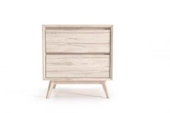 Masaya & Co. Mid Century Two Drawer Side Table / Nightstand 18 Masaya & Co. Mid Century Two Drawer Side Table / Nightstand