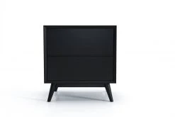 Masaya & Co. Mid Century Two Drawer Side Table / Nightstand 14 Masaya & Co. Mid Century Two Drawer Side Table / Nightstand