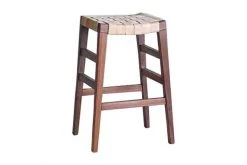 Masaya & Co. Masaya Leather Barstool Furniture