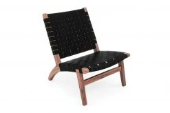 Masaya & Co. Furniture Masaya Leather Lounge Chair