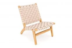 Masaya & Co. Furniture Masaya Leather Lounge Chair