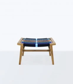 Masaya & Co. Masaya Manila Ottoman - Mot Mot Pattern