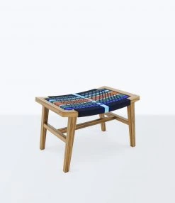 Masaya & Co. Masaya Manila Ottoman - Mot Mot Pattern