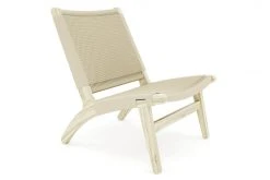 Masaya & Co. Masaya Solid Manila Lounge Chair Furniture