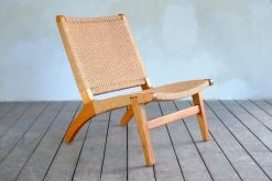 Masaya & Co. Masaya Solid Manila Lounge Chair Furniture