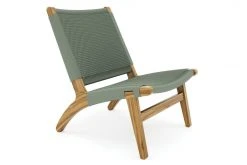 Masaya & Co. Masaya Solid Manila Lounge Chair Furniture