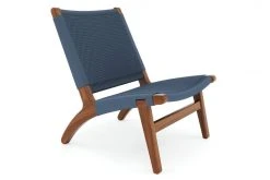 Masaya & Co. Masaya Solid Manila Lounge Chair Furniture