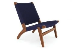 Masaya & Co. Masaya Solid Manila Lounge Chair Furniture