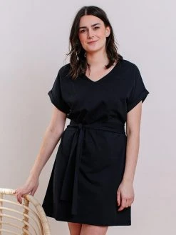 Mata Traders Best Sellers Montrose Black Tie Dress