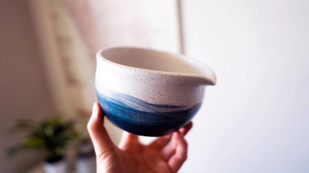 Moonshine Design Kitchen + Dining Matcha Stoneware Bowl 15 Moonshine Design Kitchen + Dining Matcha Stoneware Bowl