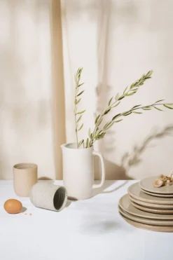 August Sage BIPOC Owned Maufrais Ceramic Pitcher