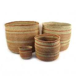 Mbare Iringa Basket - Auburn Stripe
