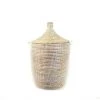 Mbare Home Goods Medium White Hamper Basket 1 Mbare Home Goods Medium White Hamper Basket