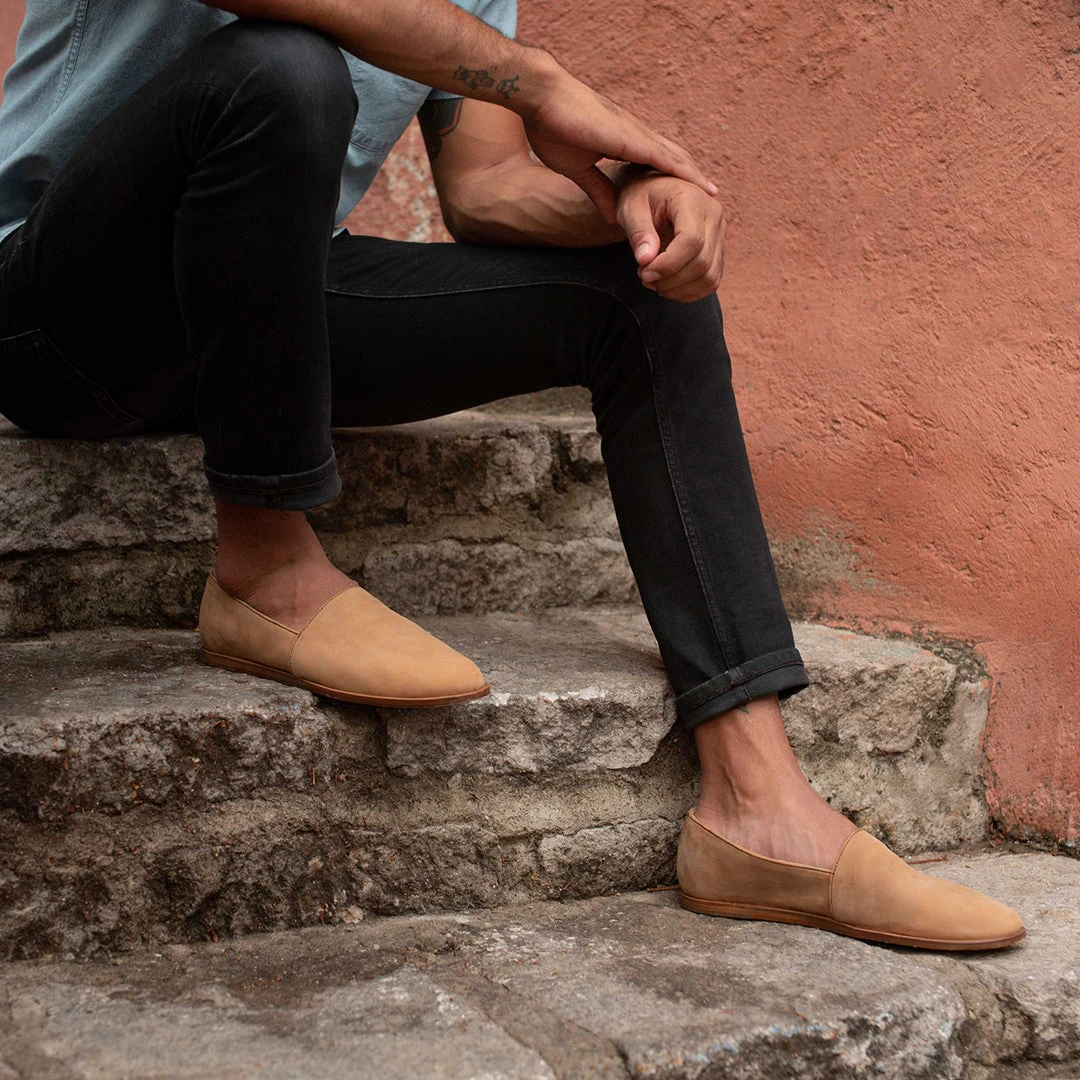 Nisolo Men's Alejandro Slip On - Tobacco 6 Nisolo Men's Alejandro Slip On - Tobacco