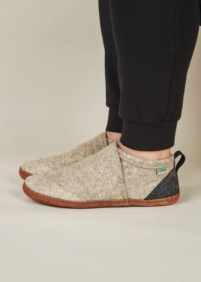 Kyrgies Men's Wool Tengries Slippers - Oatmeal Best Sellers 4 Kyrgies Men's Wool Tengries Slippers - Oatmeal Best Sellers