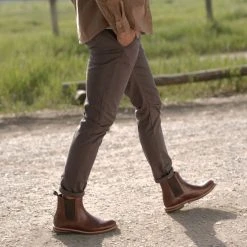 Nisolo Men's All-Weather Chelsea Boot - Brandy