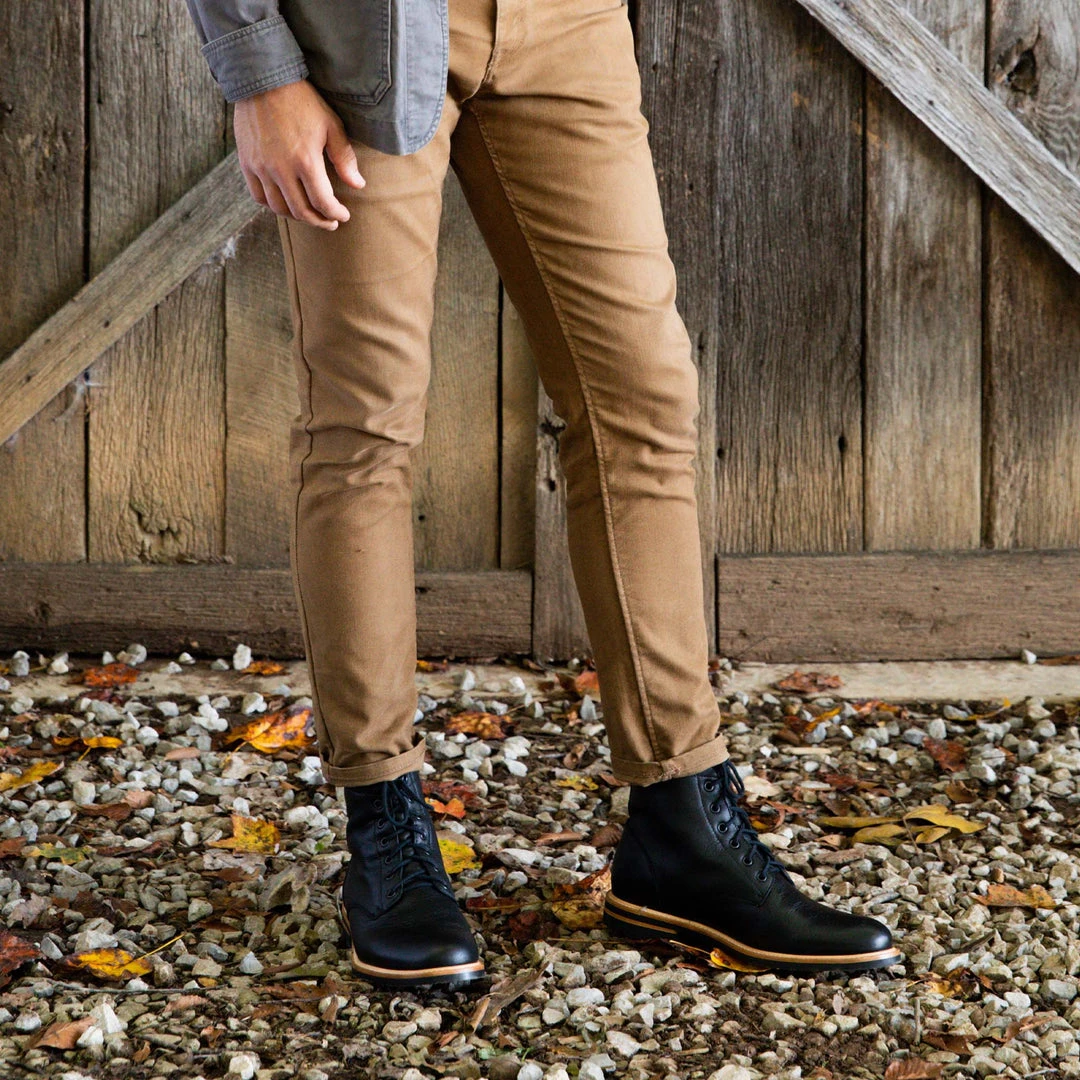 Nisolo Men's Andres All Weather Boot - Black 8 Nisolo Men's Andres All Weather Boot - Black