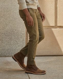 Nisolo Men's Andres All Weather Boot - Waxed Brown