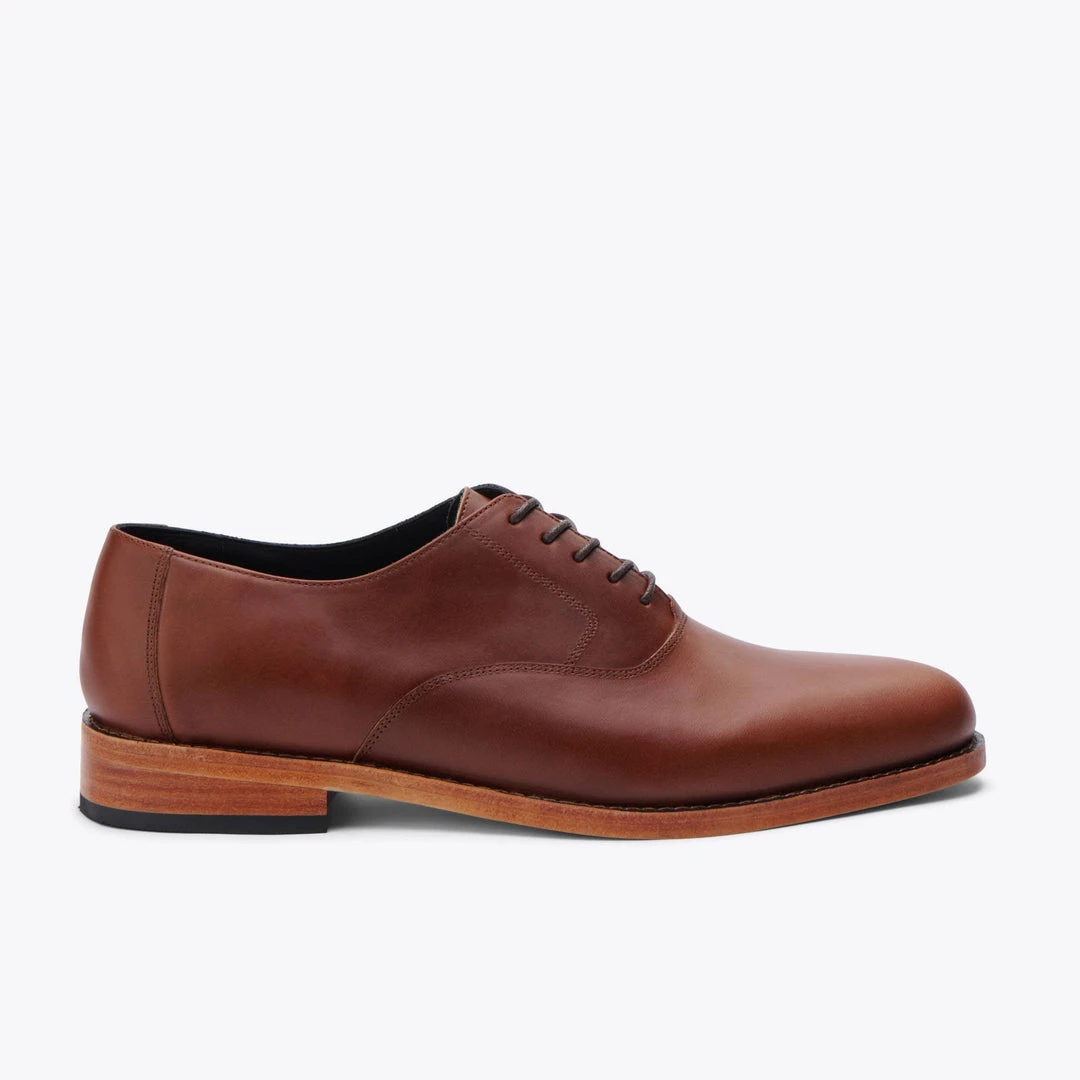 Nisolo Men's Calano Oxford - Brandy 10 Nisolo Men's Calano Oxford - Brandy