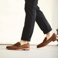 Nisolo Men's Chamberlain Penny Loafer - Oak 13 Nisolo Men's Chamberlain Penny Loafer - Oak