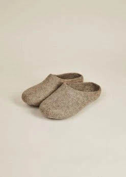 Kyrgies Men's Classic Sole Low Back Wool Slippers - Oatmeal Best Sellers 13 Kyrgies Men's Classic Sole Low Back Wool Slippers - Oatmeal Best Sellers