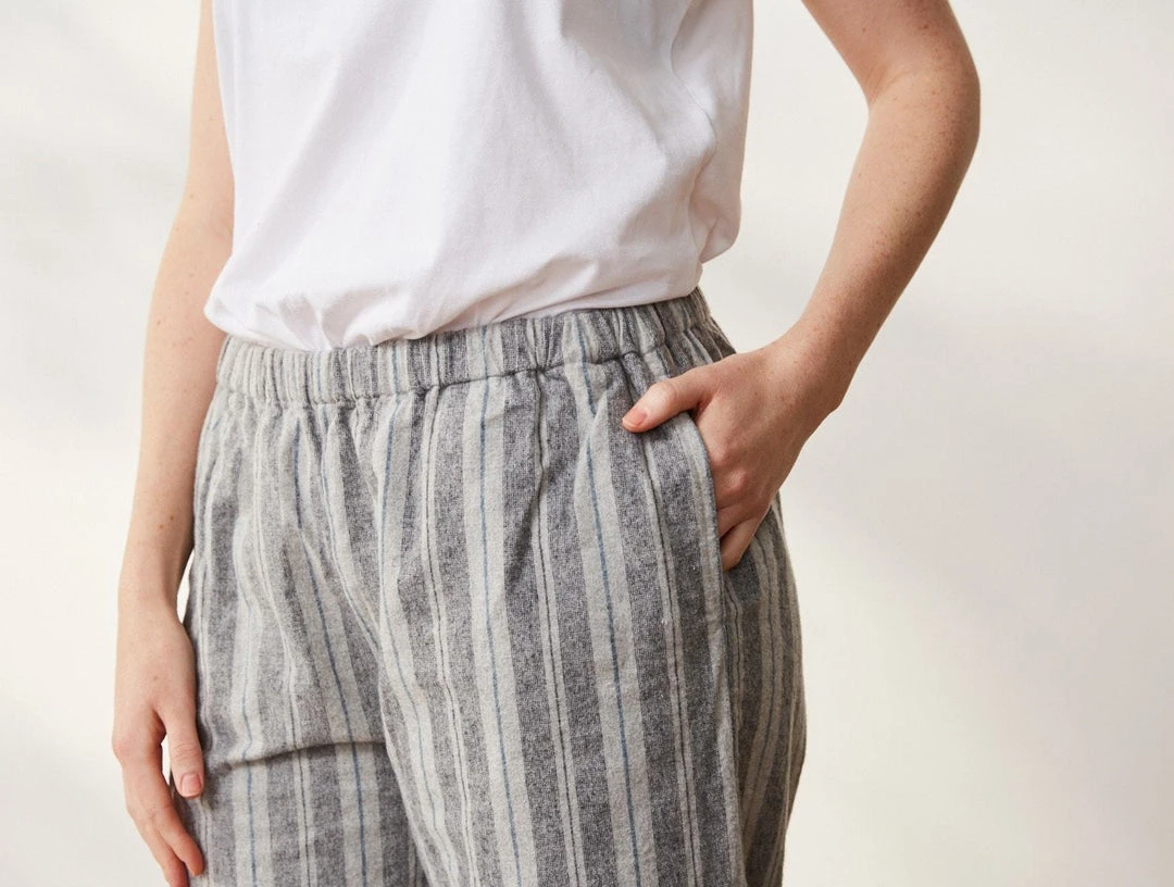 Coyuchi Men's Cloud Brushed Flannel Pajama Pant 6 Coyuchi Men's Cloud Brushed Flannel Pajama Pant