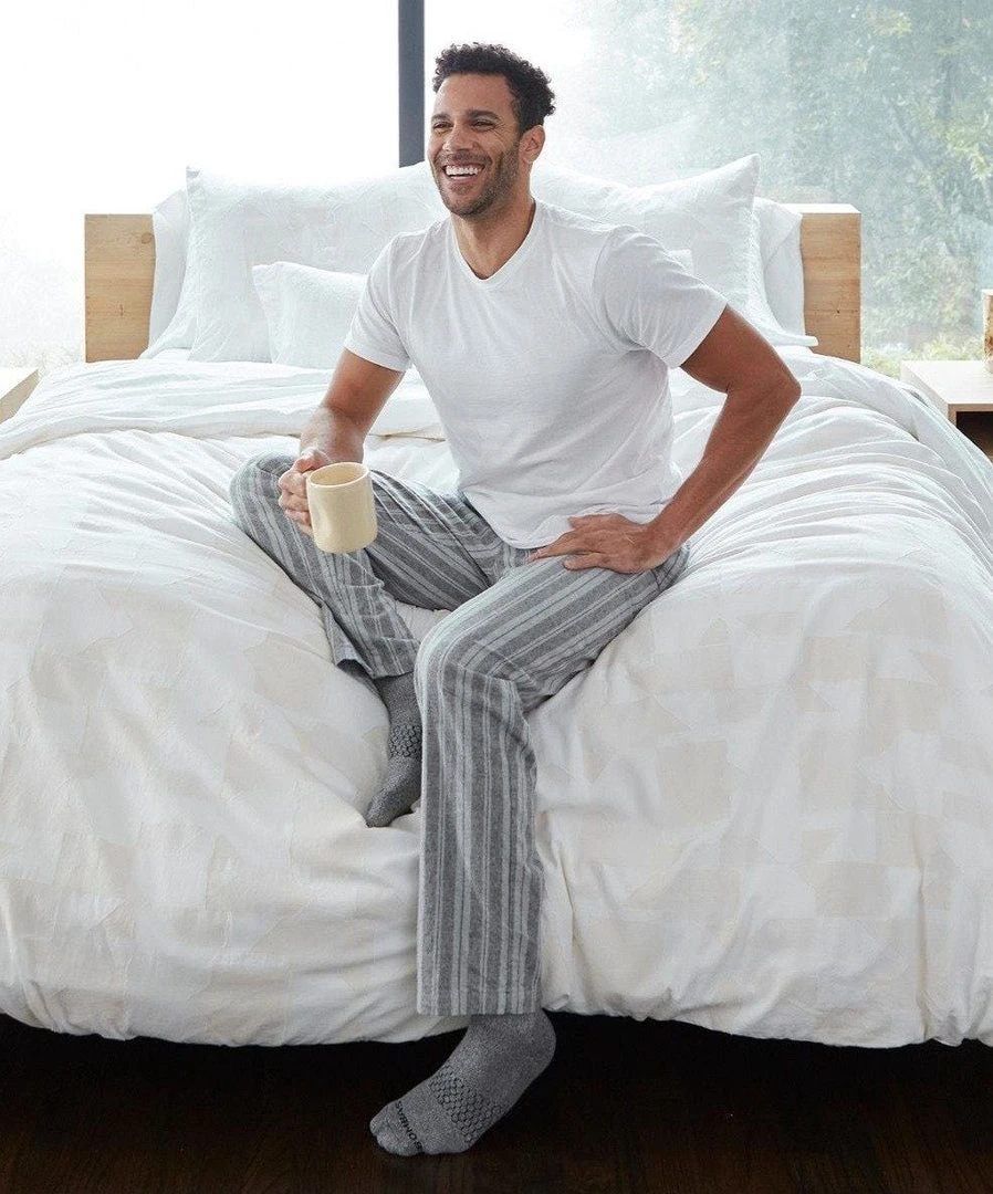 Coyuchi Men's Cloud Brushed Flannel Pajama Pant 3 Coyuchi Men's Cloud Brushed Flannel Pajama Pant