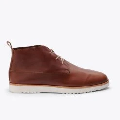 Nisolo Men's Cusco Flex Chukka - Brandy