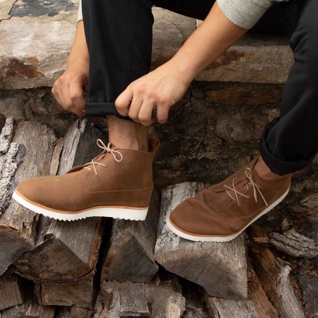 Nisolo Men's Cusco Flex Chukka - Tobacco 4 Nisolo Men's Cusco Flex Chukka - Tobacco